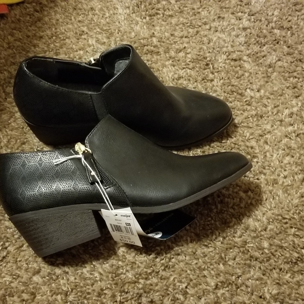 Black booties